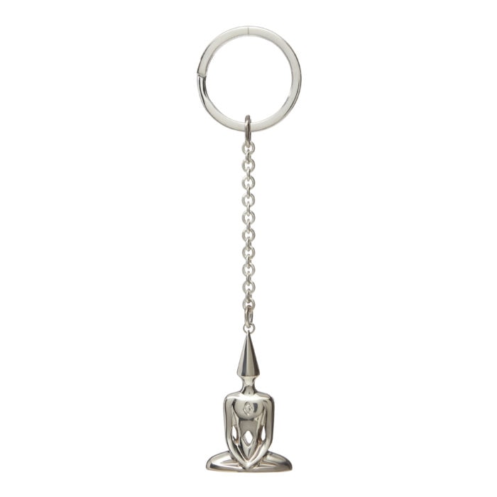 Union Key Ring Silver Plated